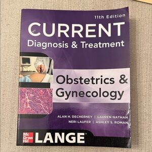 Lange Current Diagnosis & Treatment Obstetrics and Gynecology OBGYN